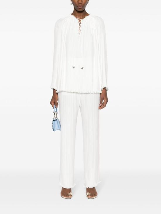  랑방 긴팔 티셔츠 RW TO0001 5904 P24 001 White - LANVIN