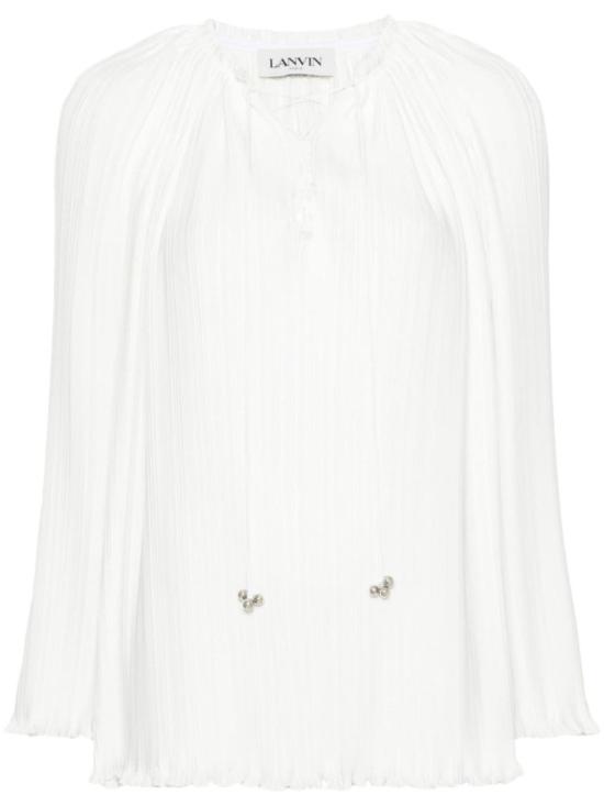  랑방 긴팔 티셔츠 RW TO0001 5904 P24 001 White