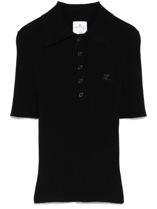  쿠레쥬 반팔 티셔츠 VESMPO029FI0001 9999 Black