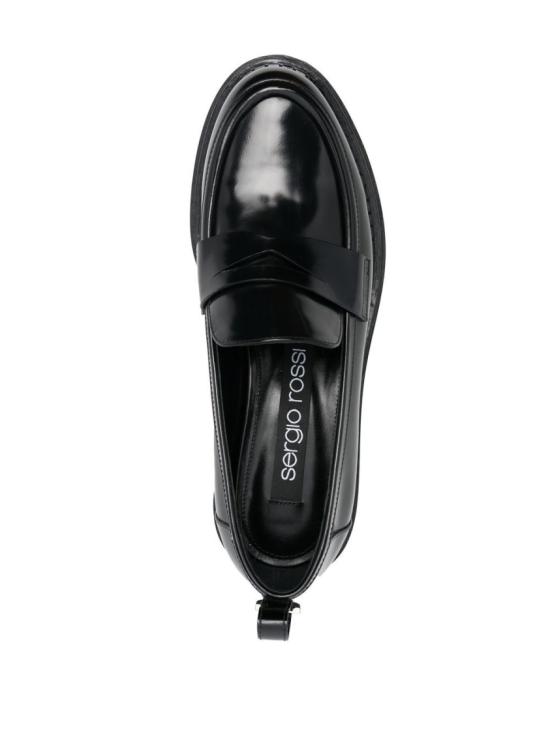  세르지오로시 플랫 슈즈 B00100 MMVA11 1000 Black - SERGIO ROSSI