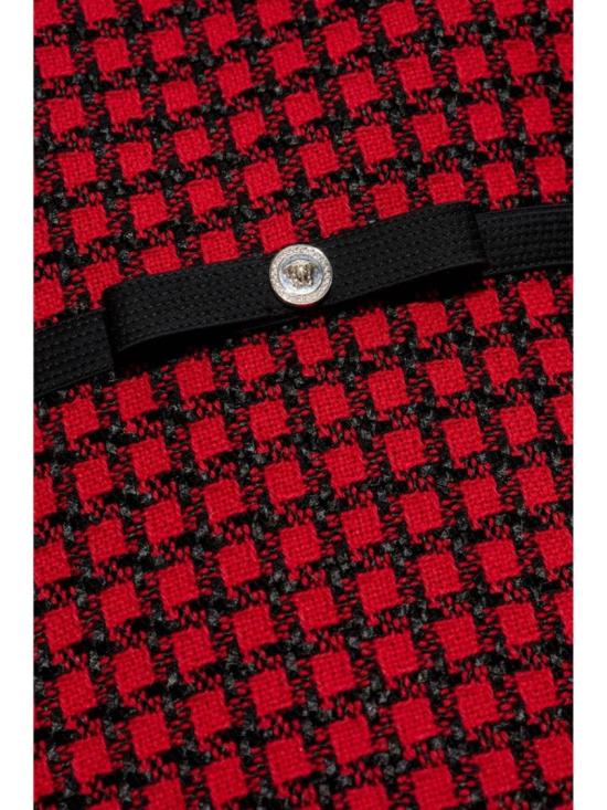  베르사체 미디 원피스 1017525 1A12270 2RB80 Red - VERSACE