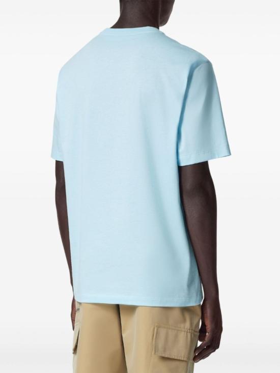 25SS 베르사체 반팔 티셔츠 1013302 1A13400 2VF50 Blue - VERSACE