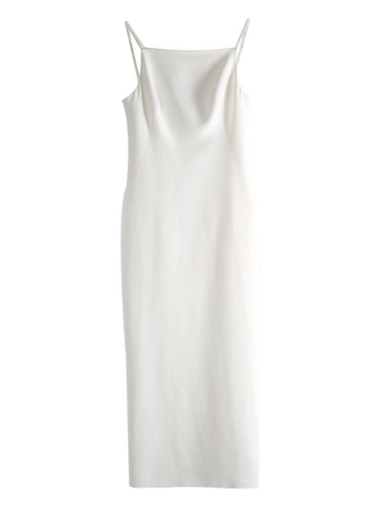 26SS 지방시 미디 원피스 BW22SZ164K 105 White
