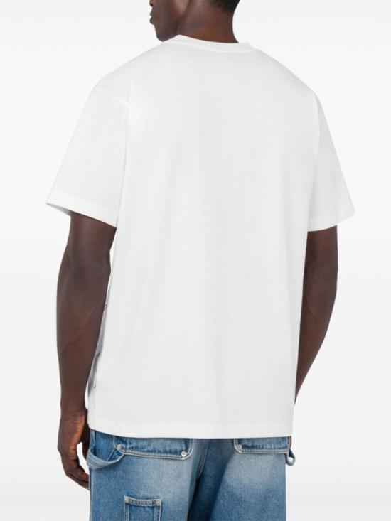 25SS 모스키노 반팔 티셔츠 A0717 0241 1001 White - MOSCHINO