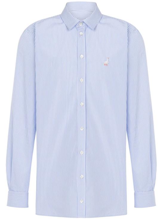 25SS 모스키노 긴팔 셔츠 J0223 0232 2303 Blue