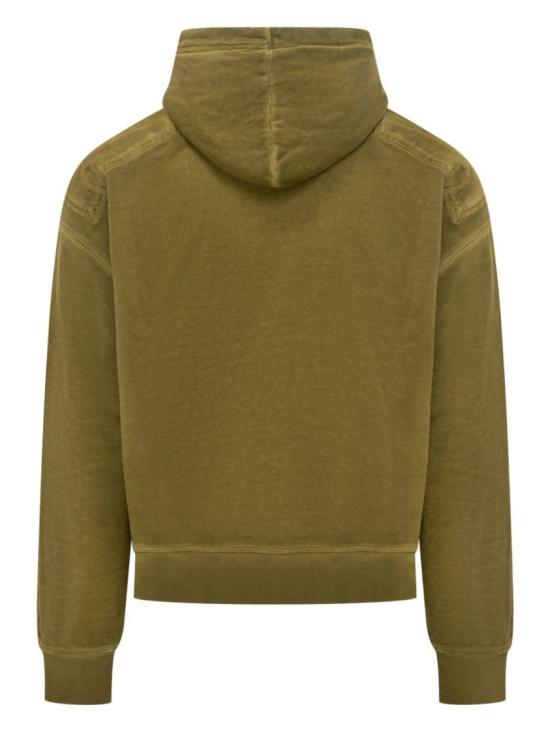 25FW 디스퀘어드2 후드 티셔츠 S71GU0741 S25030 725 Brown - DSQUARED2