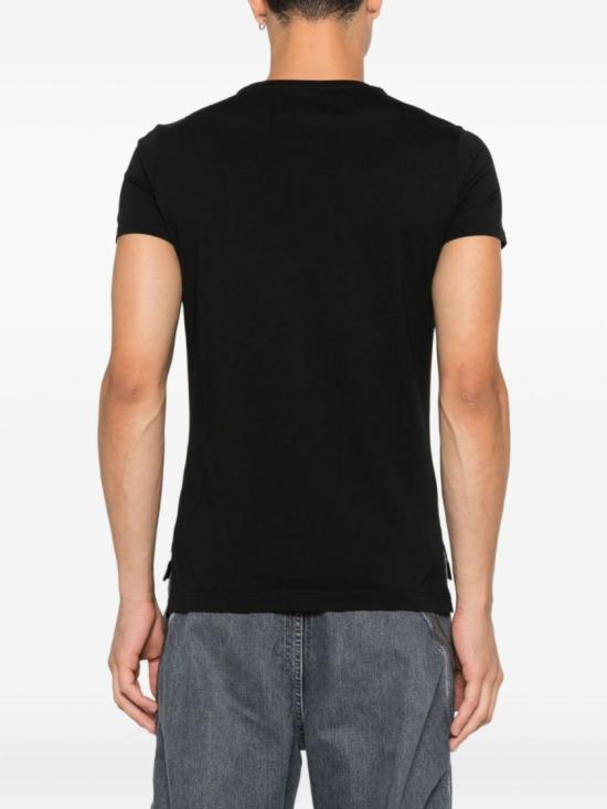 25FW 비비안웨스트우드 반팔 티셔츠 3G01004A J001M N401 Black - VIVIENNE WESTWOOD