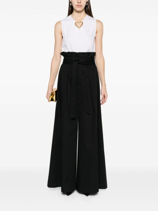  모스키노 민소매 티셔츠 A0807 0433 8001 White - MOSCHINO