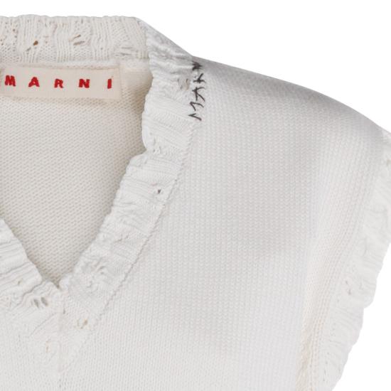 26SS 마르니 스웨터 CVMD0088A0UFC65200W01 White - MARNI