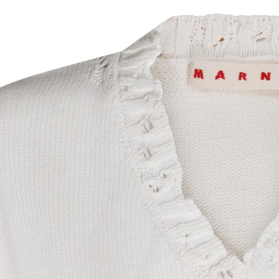26SS 마르니 스웨터 CVMD0088A0UFC65200W01 White - MARNI