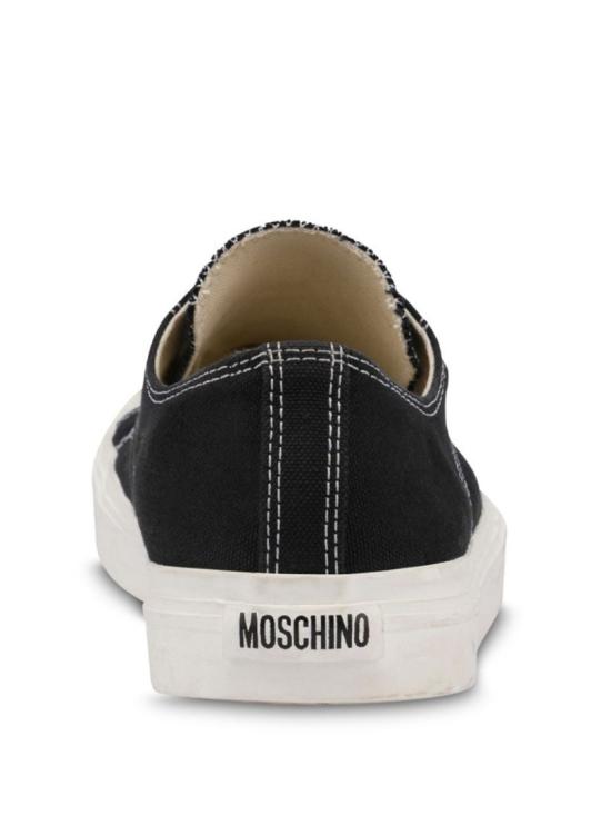  모스키노 스니커즈 MB15053G0M GR0 00A Black - MOSCHINO