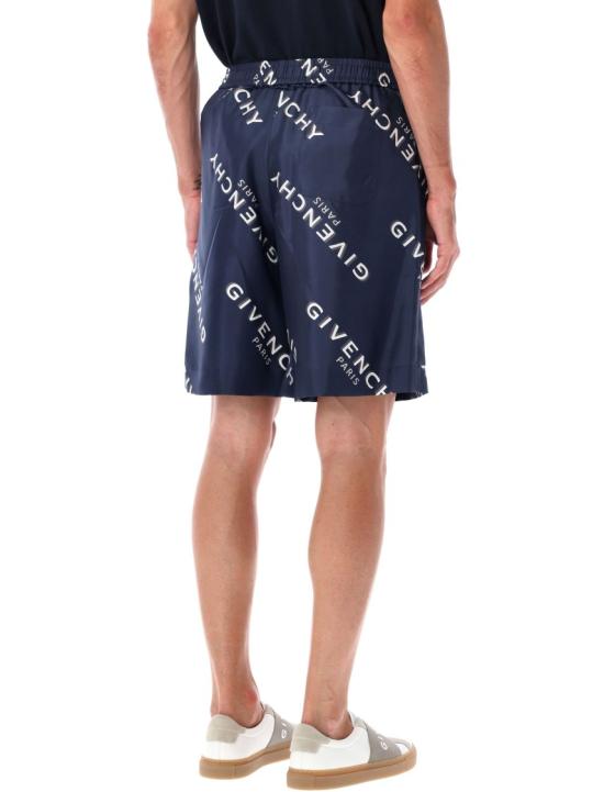 25FW 지방시 숏팬츠 BM51MT1673 Blue - GIVENCHY