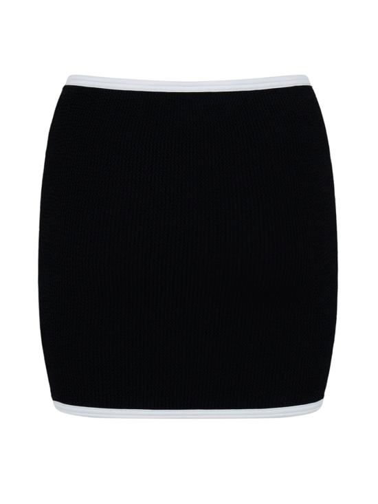 26SS 훈자 지 숏 스커트 SSWIMSKIRTCR BLACK