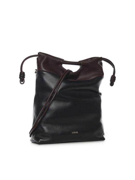 25FW 로에베 숄더백 A411FIOX04 20 BLACK DARK BROWNIE - LOEWE