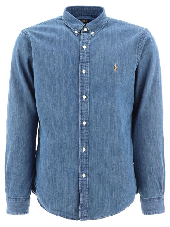 26SS 폴로 랄프로렌 클래식 플리스 후드 집업 710548539001DENIM Blue