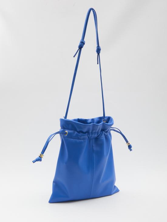 26SS 셀린느 스몰 크리스탈 램스킨 파우치 123662J79 BLUE - CELINE