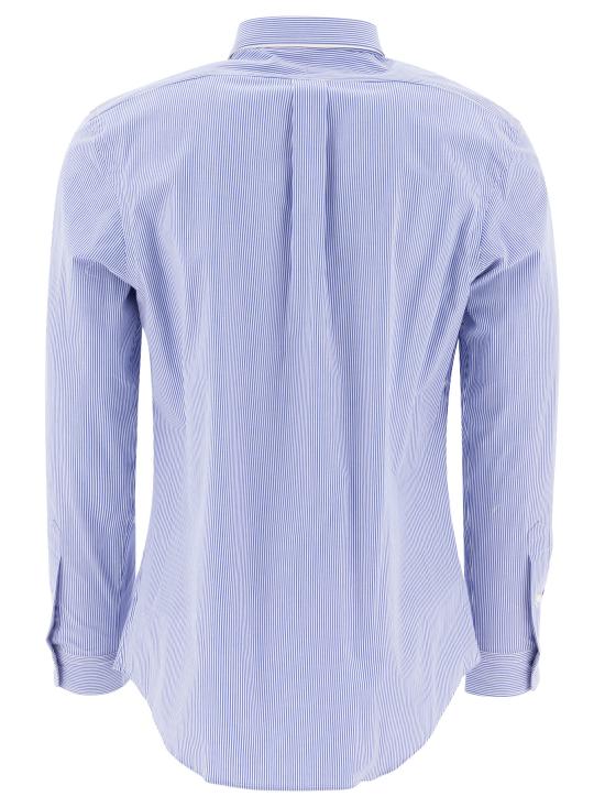 26SS 폴로 랄프로렌 긴팔 셔츠 7109282540072866 BLUE WHITE HAIRLINE Blue - POLO RALPH LAUREN