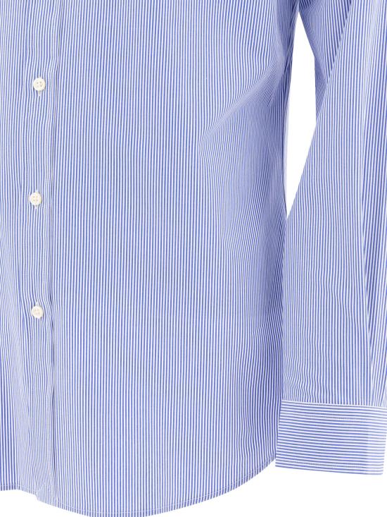 26SS 폴로 랄프로렌 긴팔 셔츠 7109282540072866 BLUE WHITE HAIRLINE Light blue - POLO RALPH LAUREN