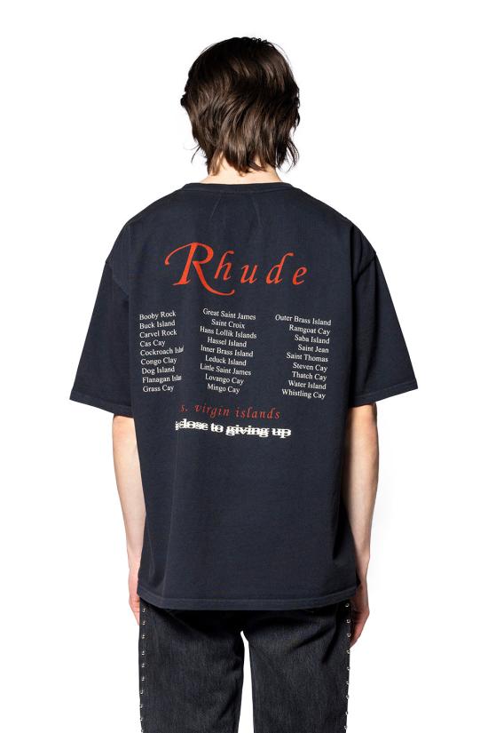 26SS 루드 반팔 티셔츠 RHPS26TT13012 6009 - RHUDE