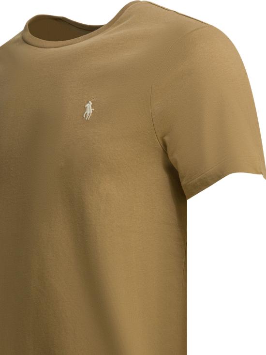 26SS 폴로 랄프로렌 포니로고 자수 반팔 티셔츠 710671438329CAFE TAN Brown - POLO RALPH LAUREN