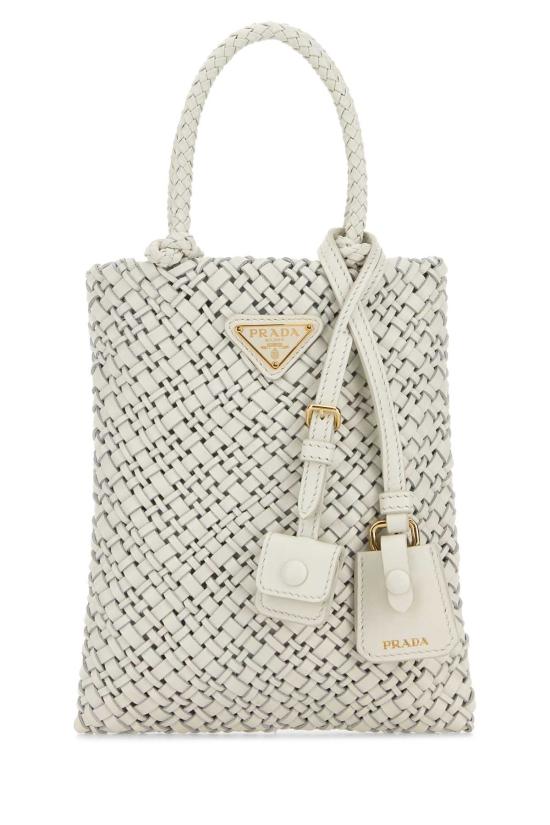 25SS 프라다 토트백 1BA4642MHB F0009 White