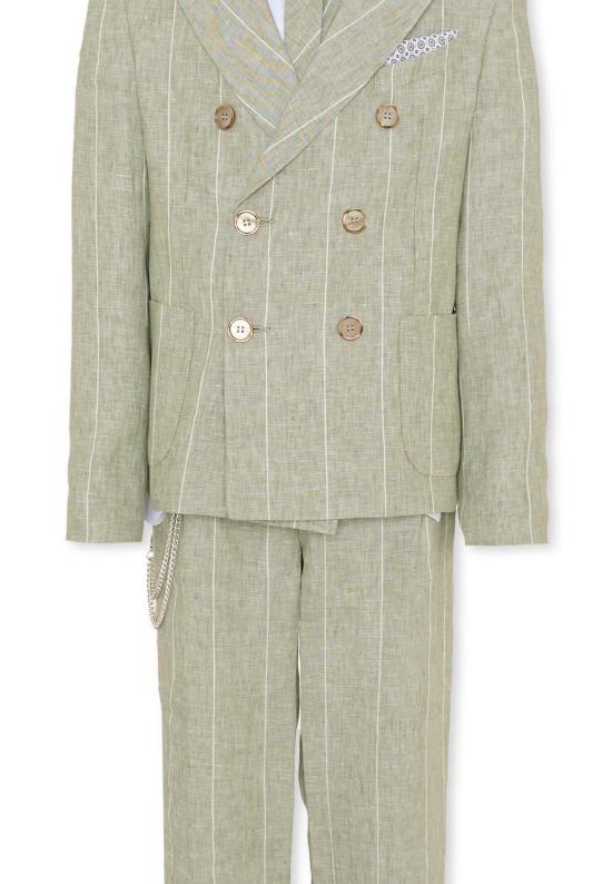 26SS [키즈] 콜로리 키아리 포멀 세트 MJ508359 4952 35 GREEN - COLORI CHIARI