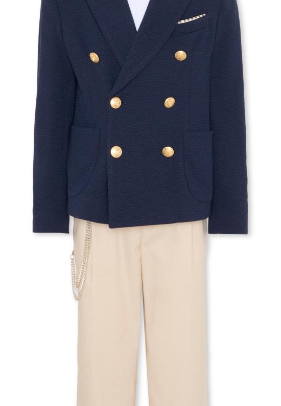 26SS [키즈] 콜로리 키아리 포멀 세트 MJ508370 4900 60 BLUE - COLORI CHIARI