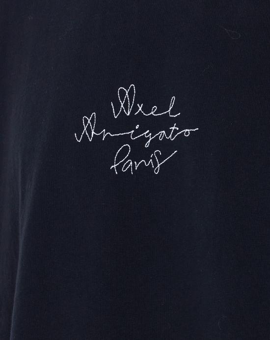 26SS 악셀 아리가토 반팔 티셔츠 A3935001 BLACK Black - AXEL ARIGATO