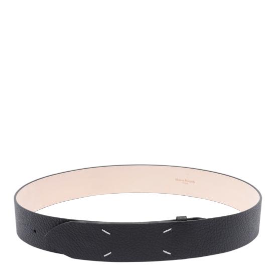 26SS 마르지엘라 가죽 벨트 SA1TP0006 P4455T8013 Black