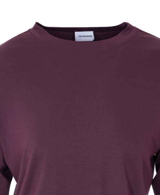 26SS 안다마네 미디 원피스 T190181A TJV053375 Purple - ANDAMANE