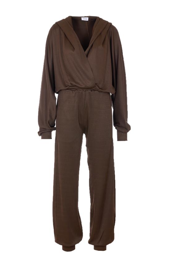 26SS 안다마네 트레이닝 티셔츠 T196490A TJV155605 Brown