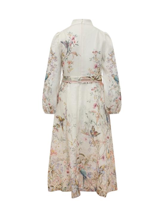 26SS 짐머만 롱 원피스 9143DC261 CRMAV CREAM AVIARY - ZIMMERMANN