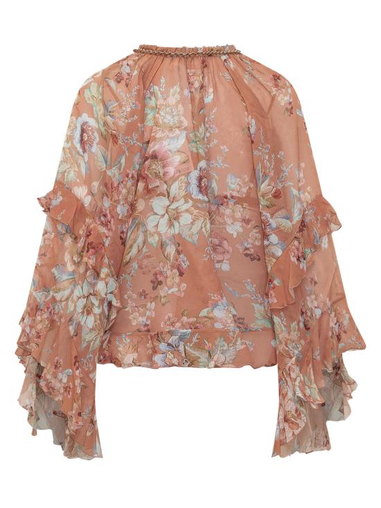 26SS 짐머만 셔츠 5689TRS261 CNFL CINNAMON FLORAL - ZIMMERMANN