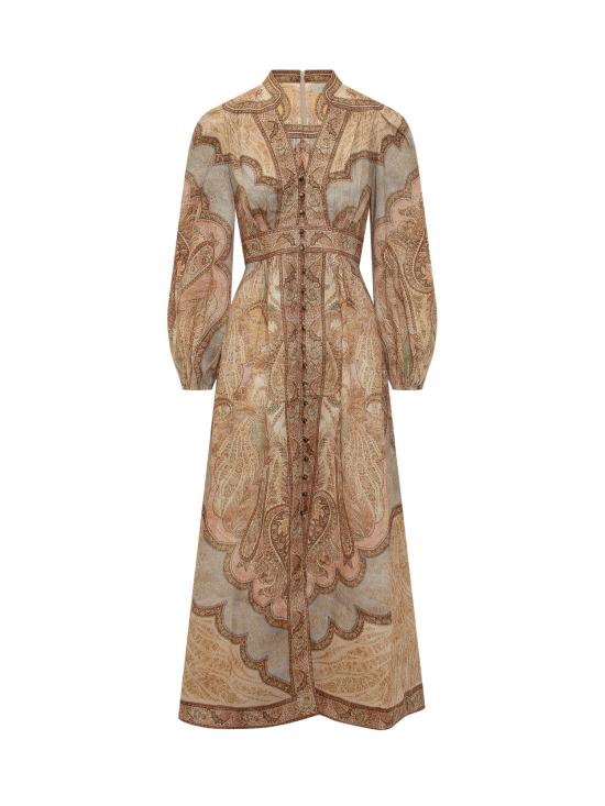 26SS 짐머만 롱 원피스 5753DRS262 TPML TAPESTRY MULTI