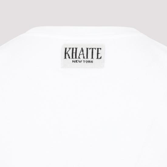 26SS 케이트 반팔 티셔츠 2266138 W138 100 WHITE - KHAITE