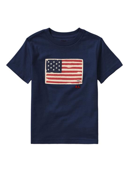 25FW [키즈] 폴로 랄프로렌 티셔츠 322843794 001CRUISE NAVY