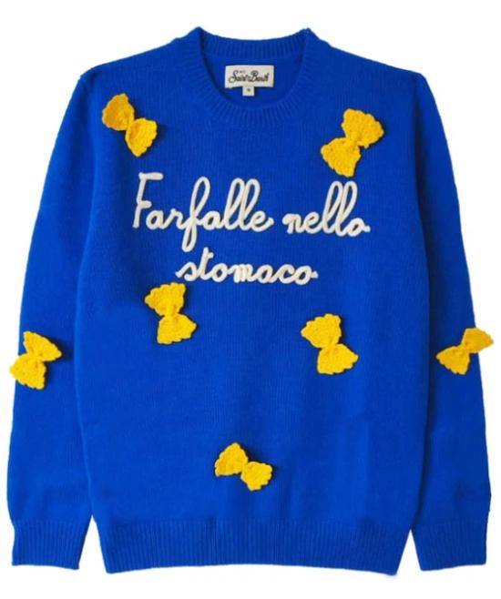 25FW [키즈] 세인트바쓰 캐시미어 니트 PRINCESS 02378I Parta farfalle 17 patch