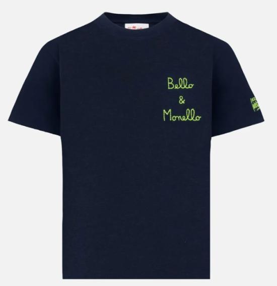 25FW [키즈] 세인트바쓰 티셔츠 LUTONJR 02339I Bello monello 61 emb