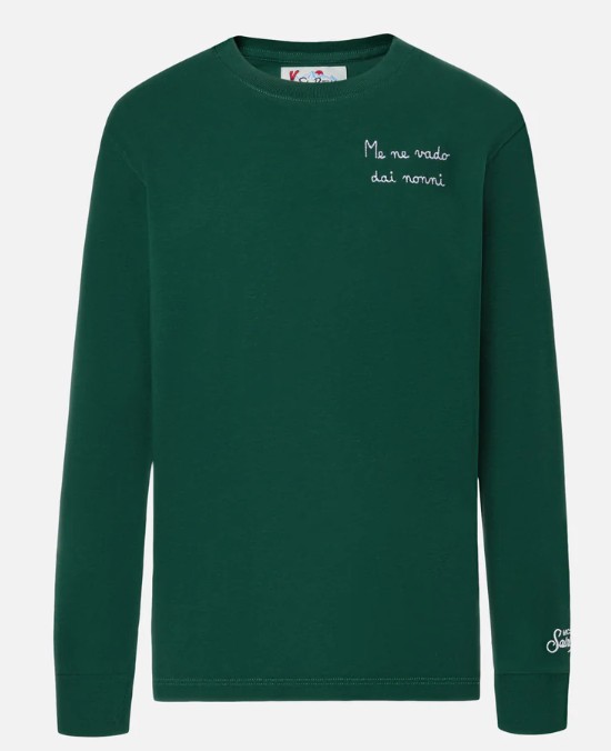 25FW [키즈] 세인트바쓰 티셔츠 LUTONJR 02341I Dai nonni 51 emb