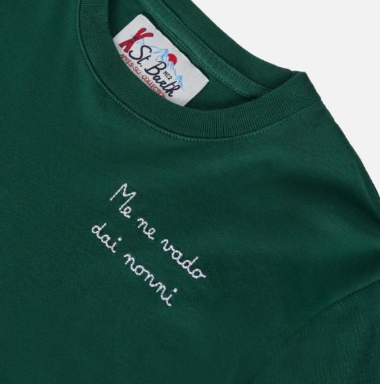 25FW [키즈] 세인트바쓰 티셔츠 LUTONJR 02341I Dai nonni 51 emb - MC2 SAINT BARTH