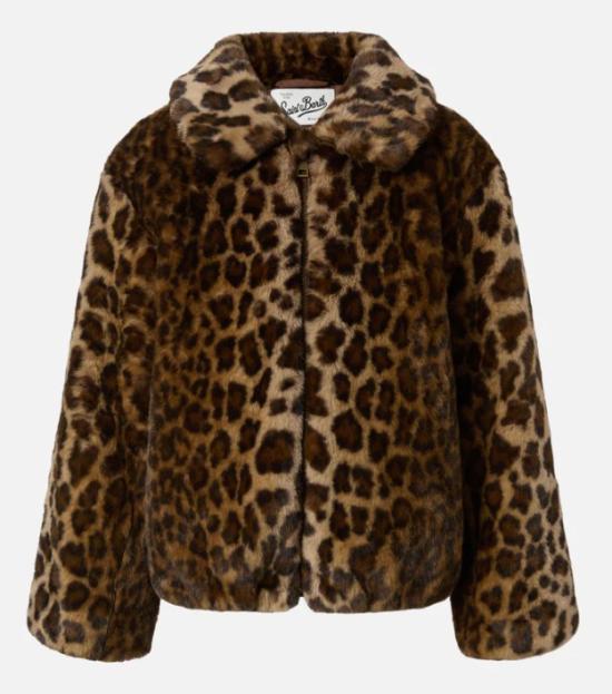 25FW [키즈] 세인트바쓰 자켓 AVELINEJRFUR 00189I Leopardy 1910