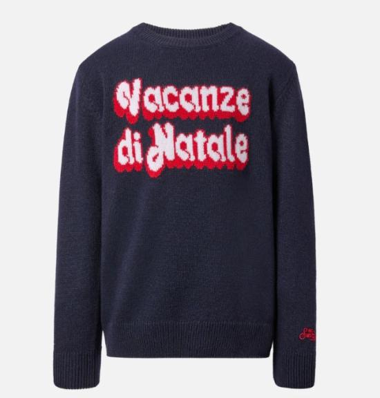 25FW [키즈] 세인트바쓰 캐시미어 니트 DOUGLAS 00013I VACANZE LOGO 6141