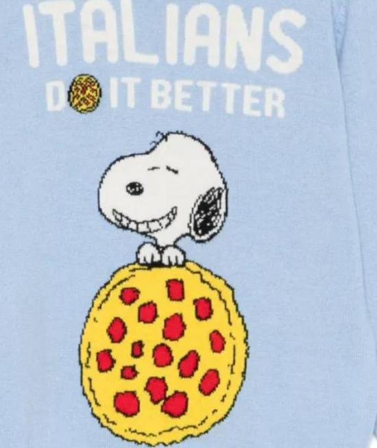 25FW [키즈] 세인트바쓰 트레이닝 상의 DOUGLAS 01673I Snoopy ita pizza 31 - MC2 SAINT BARTH