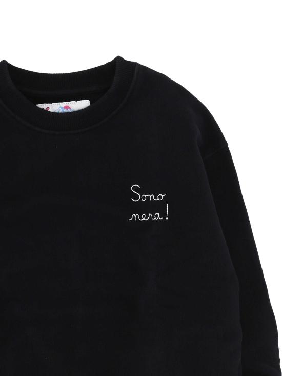 25FW [키즈] 세인트바쓰 트레이닝 상의 BRIONYW 01128G Sono nera - MC2 SAINT BARTH