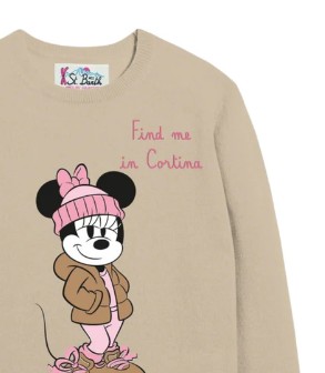 25FW [키즈] 세인트바쓰 캐시미어 니트 PRINCESS 00465I Minnie find me 11 emb - MC2 SAINT BARTH