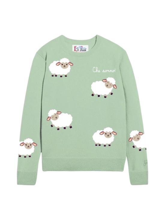 25FW [키즈] 세인트바쓰 캐시미어 니트 PRINCESSP 00454I Shhep sonno53 emb