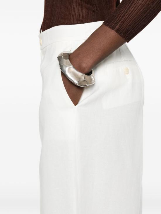 26SS 트윈셋 팔라초 팬츠 261TP2454 00059 White - TWINSET