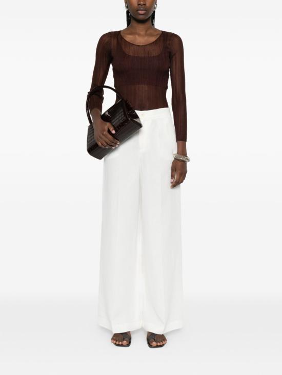 26SS 트윈셋 팔라초 팬츠 261TP2454 00059 White - TWINSET