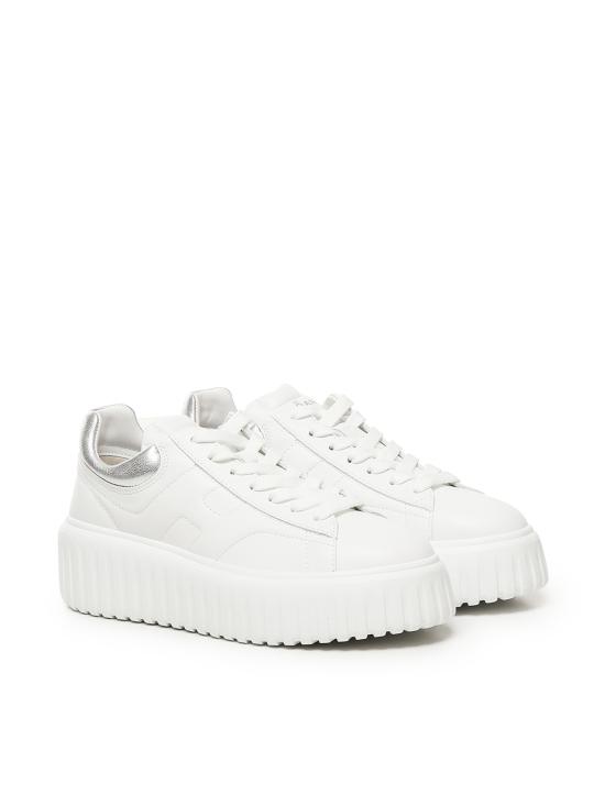 26SS 호간 H-스트라이프 스니커즈 HXW6450FC60KU0 0351 White - HOGAN