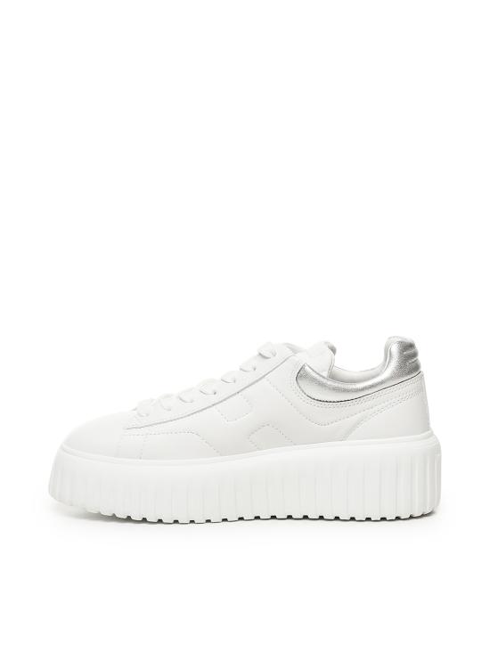 26SS 호간 H-스트라이프 스니커즈 HXW6450FC60KU0 0351 White - HOGAN